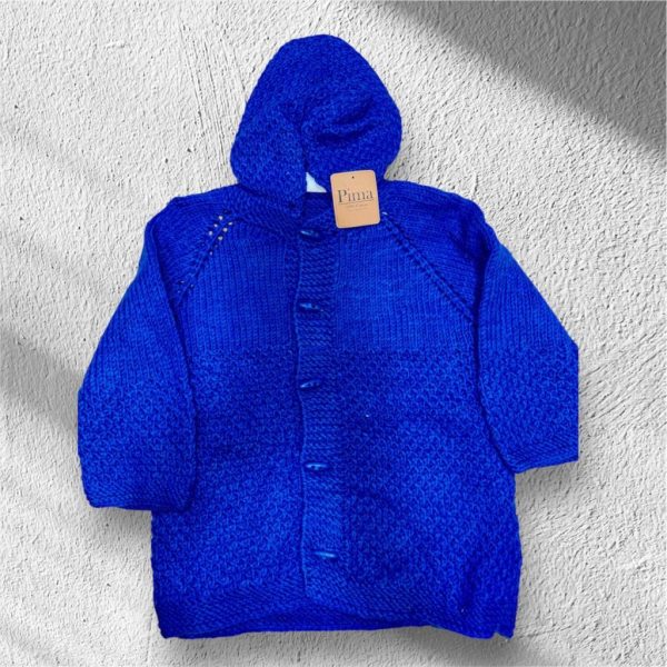 Unisex hooded sweater- Royal Blue